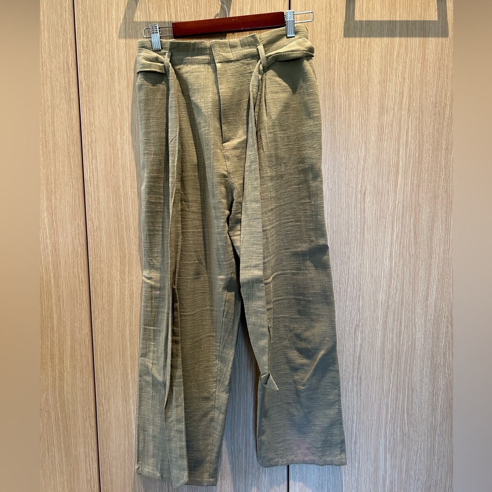 Billabong Green Linen Pants